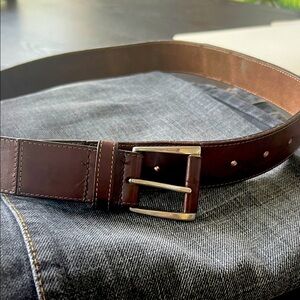 Moschino Women’s Brown Leather Belt